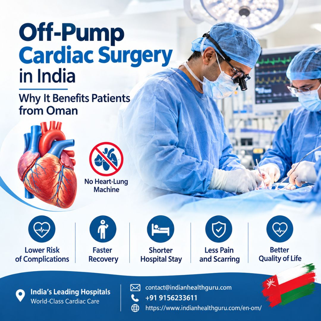 Affordable Off-pump cardiac surgery in India for Omani patients